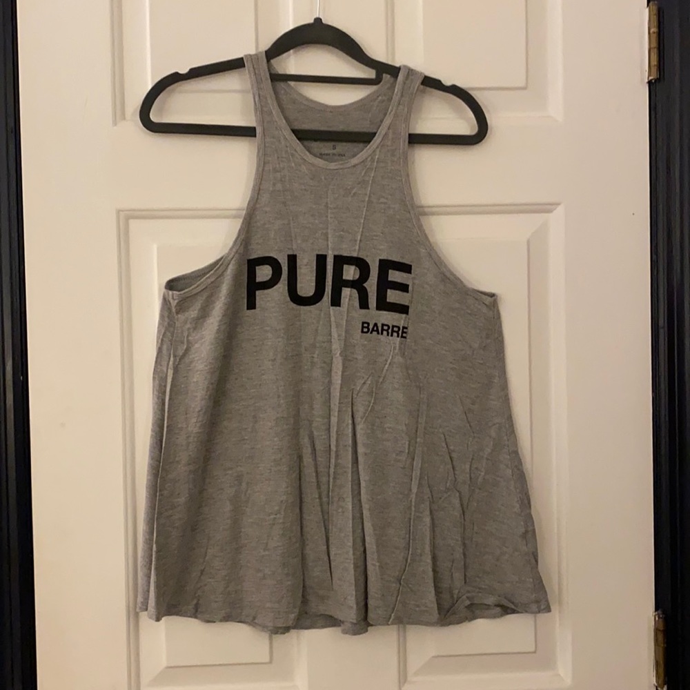 Pure Barre Gray Tank Top